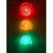 Trafik Lambası -polikarbon - 220 V - Kırmızı Sarı Yeşil Trafik Lambası - 3 lü Trafik Lambası