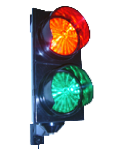 Trafik Lambası -polikarbon - 220 V - Kırmızı Yeşil Trafik Lambası